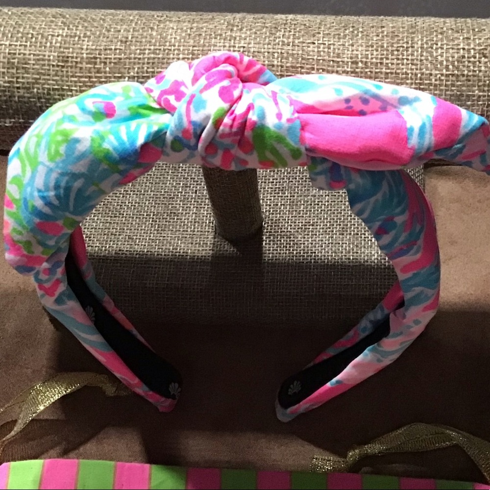 LELE SADOUGHI X LILLY PULITZER NWT AUTHENTIC KID HEADBAND